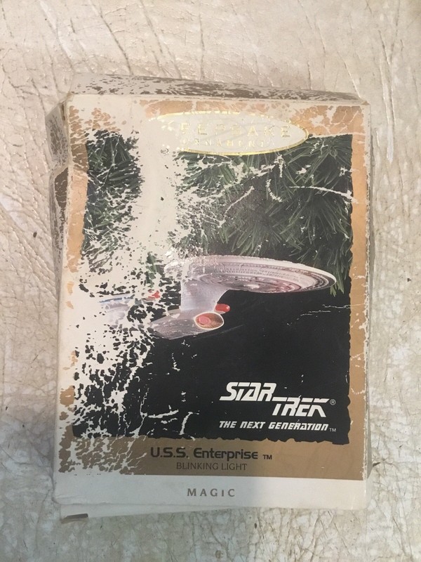 Hallmark 1993 Ornament Star Trek U.S.S. Enterprise