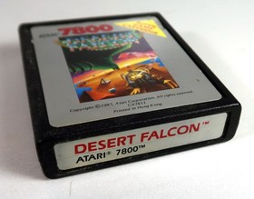 Atari 7800: DESERT FALCON Cartridge - Tested & Works - FREE Shipping!