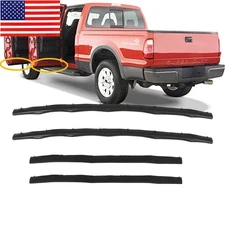 For Ford F250 F350 Crew Cab 1999-2016 Front & Rear Lower Door Weather Strip Seal