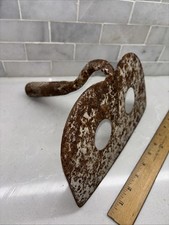Vintage metal mortar hoe head  10?  D2