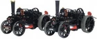 Oxford Diecast 76FFB006 Fowler BB1 Ploughing Engine x2 Master & Mistress OO