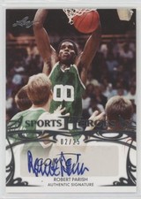 2013 Leaf Sports Heroes Silver 2/25 Robert Parish #BA-RP1 Auto HOF uk2