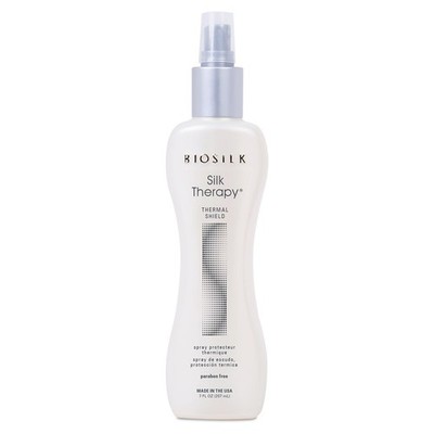 BioSilk Silk Therapy Thermal Shield Protection 7 Fl Oz (Pack of 1), White