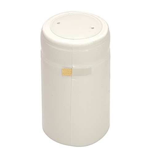 1 X White PVC Shrink Capsules-30 Per Bag - 第 1/10 張圖片