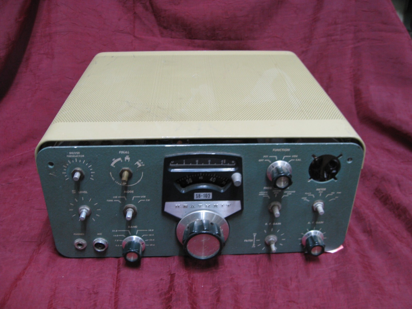 Lot of 2 Heathkit SB102 Transceivers HAM RADIOS for Parts heath kit 2