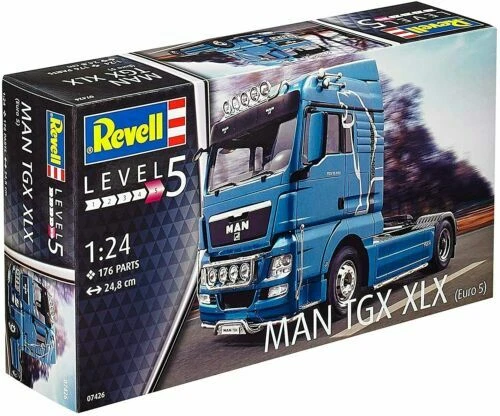 Modellini statici di auto, furgoni e camion Revell Scala 1:24 MAN