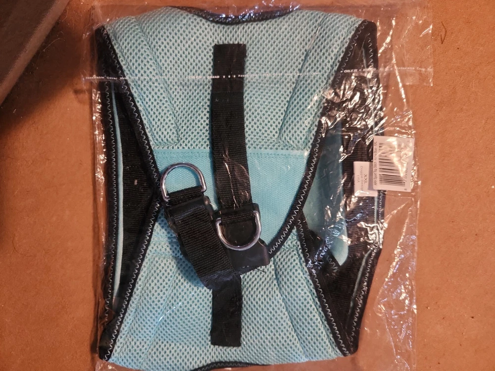 DOG HARNESS  CHOKE FREE American River Doggie DESIGN xxl  Aruba blue nwt
