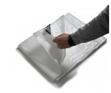 Plane Abdeckplane transparent Leno 140g/m², 240 g/m² Gewebeplane Holzplane