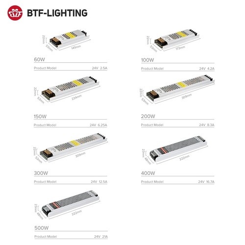 Ultradünne LED-Stromversorgung AC190V 240V auf DC12V-300W Transformator-Adapter - Bild 5 von 6