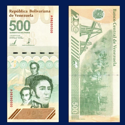 Venezuela 500 Bolivar Digitales 500 Million Bolivares Banknote 2023 UNC