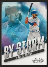 2022 Panini Absolute Adolis Garcia #BYS-5 By Storm Insert - Rangers