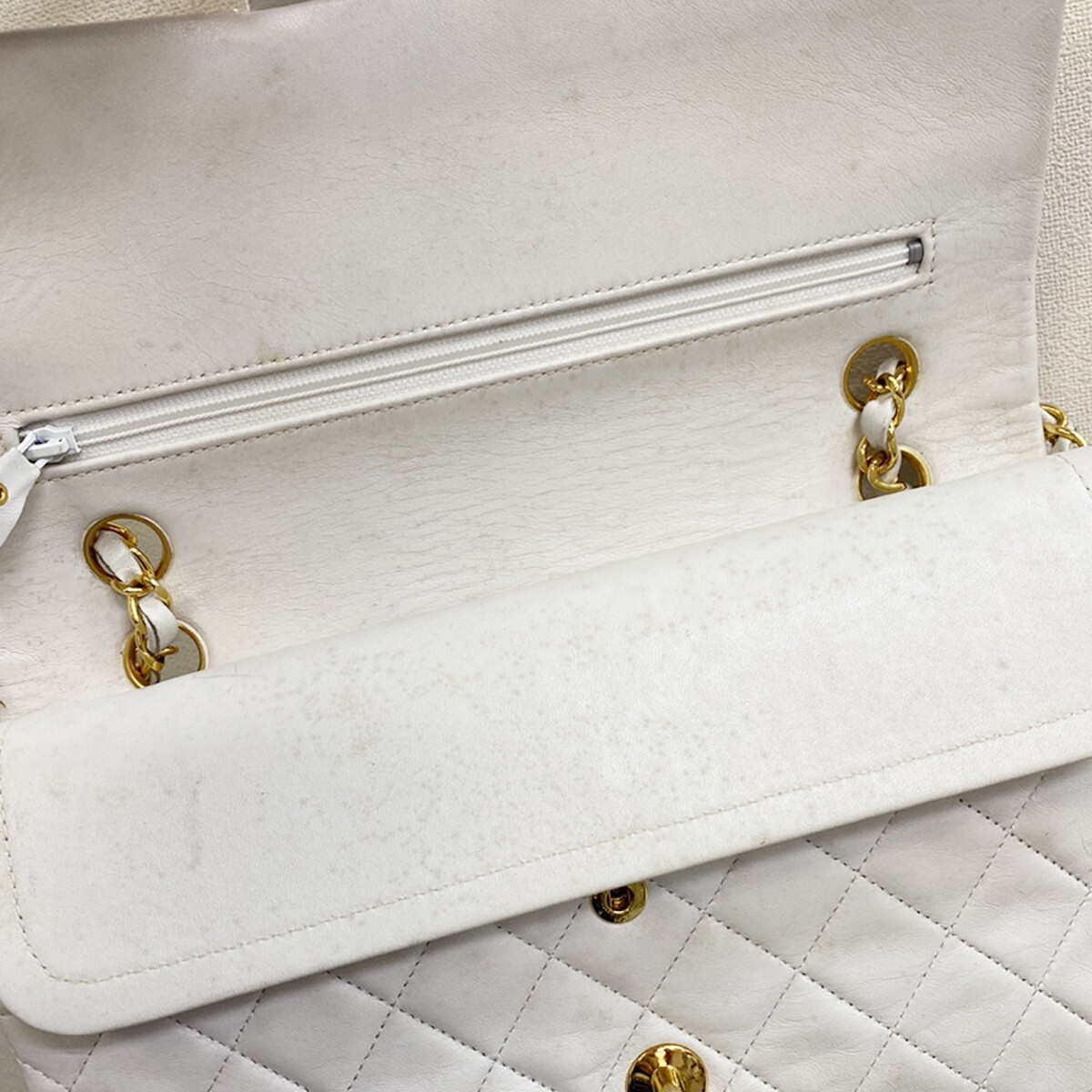 CHANEL CC Matelasse 25 Double Flap Chain Shoulder Bag