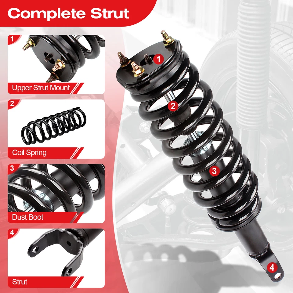 For 2006 2007 2008 Dodge Ram 1500 4WD Front Struts & Control Arms & Sway Bars - Image 4 of 4