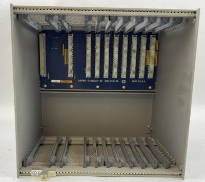 CONTROL TECHNOLOGY INC 901A-2500-R8 I/O MODULE BASE RACK 8 SLOT
