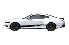 Side Sport Racing Stripe Decal Sticker Graphic kit for Ford Mustang 2024-Present