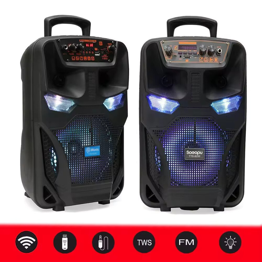 Rechargeable Speaker Portable Waterproof  Speaker  With Microphone USB For Party-image