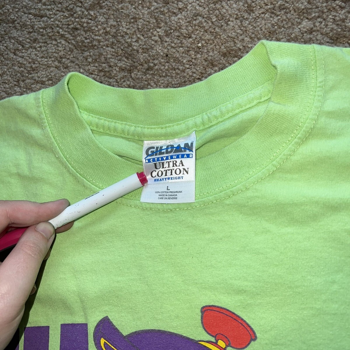 ウェア 90s GILDAN size L Semi-editable Gildan 18600 Size + Color Chart • Gildan Full