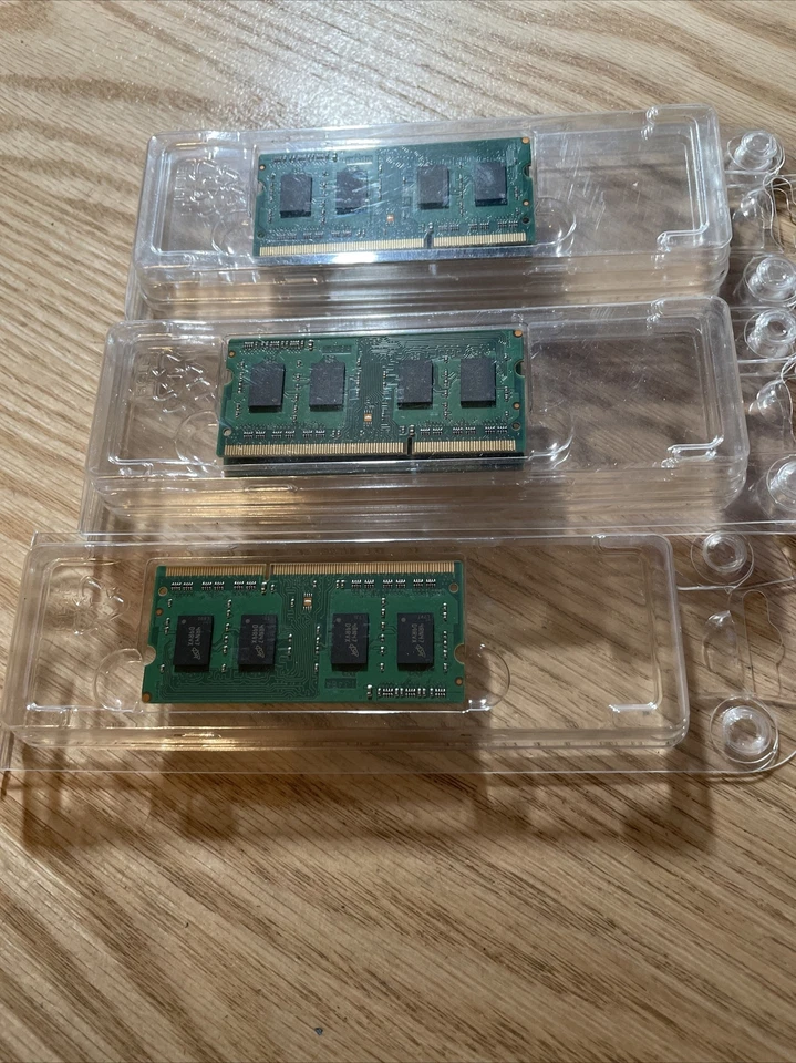 Lot of 5 4GB Memory PC3L-12800S-11-13-B4 MT8KTF51264HZ-1G6N1 - Image 4 of 4