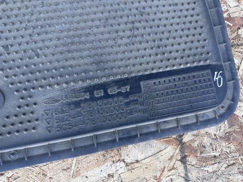 2006-2010 Ford Explorer Front Driver LH Floor Mat 6L24-78130D00 - Picture 5 of 5