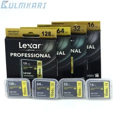 New Lexar 16/32/64/128GB 1066X Compact Flash CF Memory Card UDMA7 For Camera