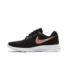 Nike Wmns Tanjun 'Black Metallic Red Bronze' Low-Top Casual Shoes DJ6257-001-