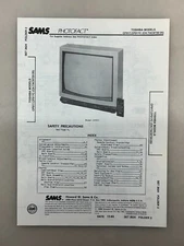 Quasar CF917 Service Manual Sams Photofact Free Shipping