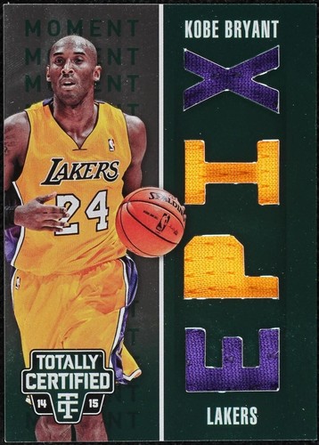 2014 Panini Totally Certified Kobe Bryant #66 /49 Platinum Purple 