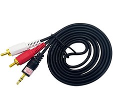 HT-ImEx Cinch zu Aux Kabel 3,5mm Audio 2x Cin...