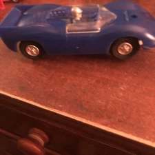 VINTAGE ELDON 1:32 SCALE Blue  Racer Nice Runs  SLOT CARS