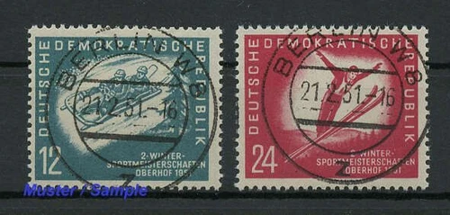 1951, DDR, 280-81, CTO - 1809183