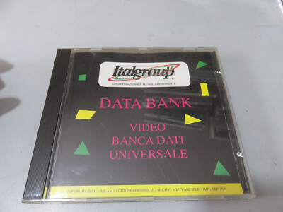 Italgroup CD Software Data Bank Video Bank Daten
