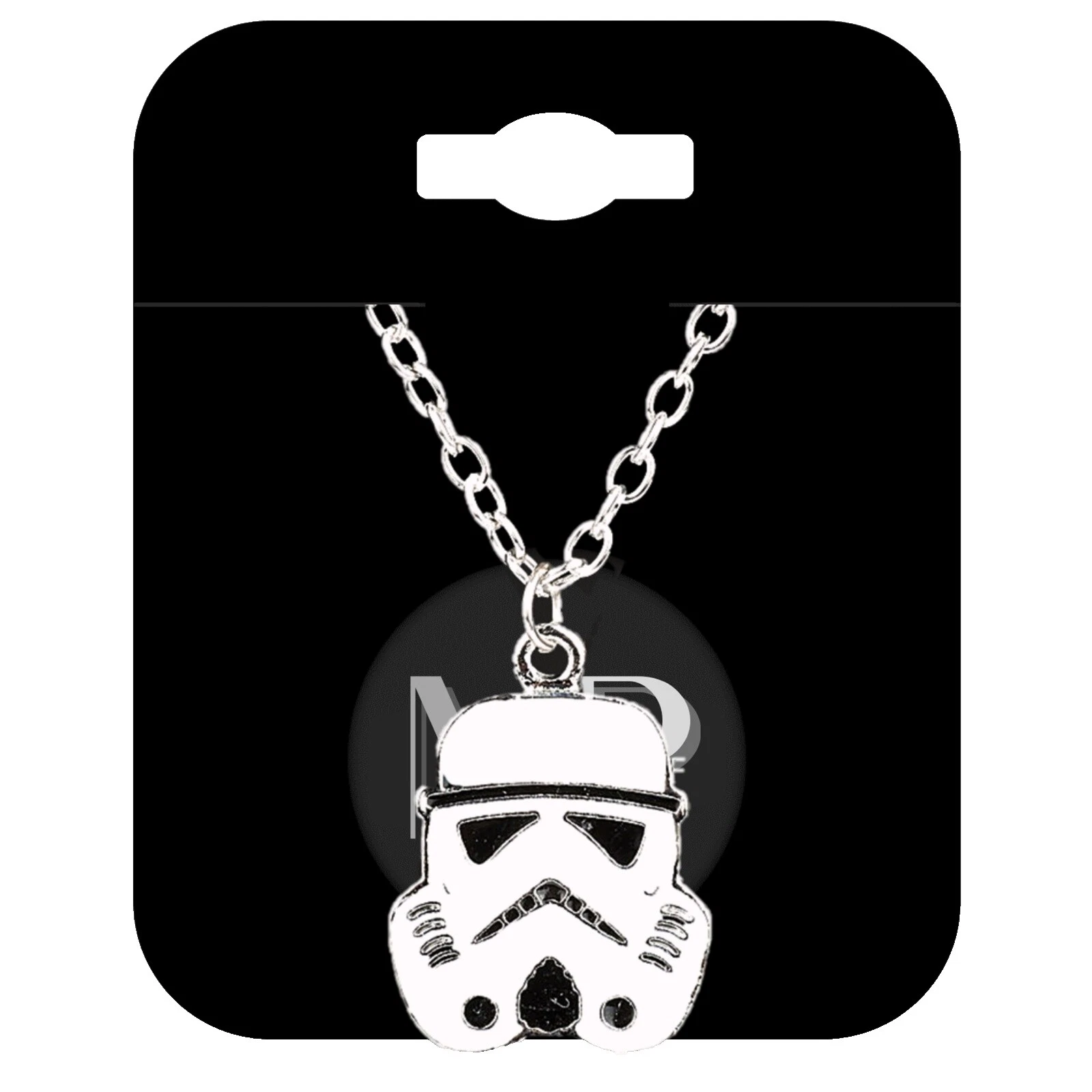 魅力卡通电视和电影人物白色时尚项链和吊坠