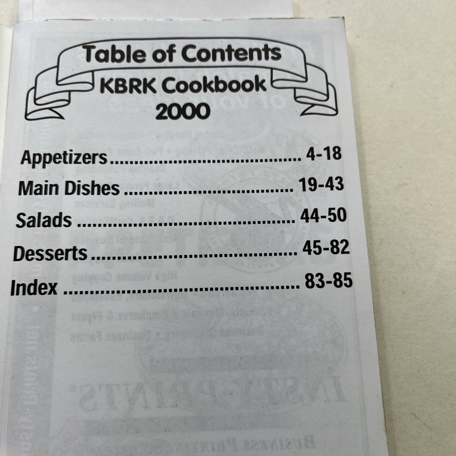 Brookings SD South Dakota cookbook Radio Station ethnic German Swedish