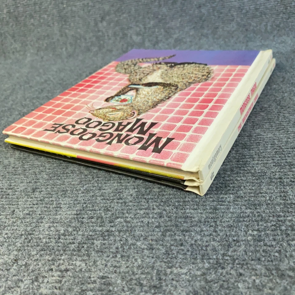 2 x RARE Vintage Oddo Bundle Hardcover Story Books Mongoose Magoo Houndstooth - Image 4 of 4