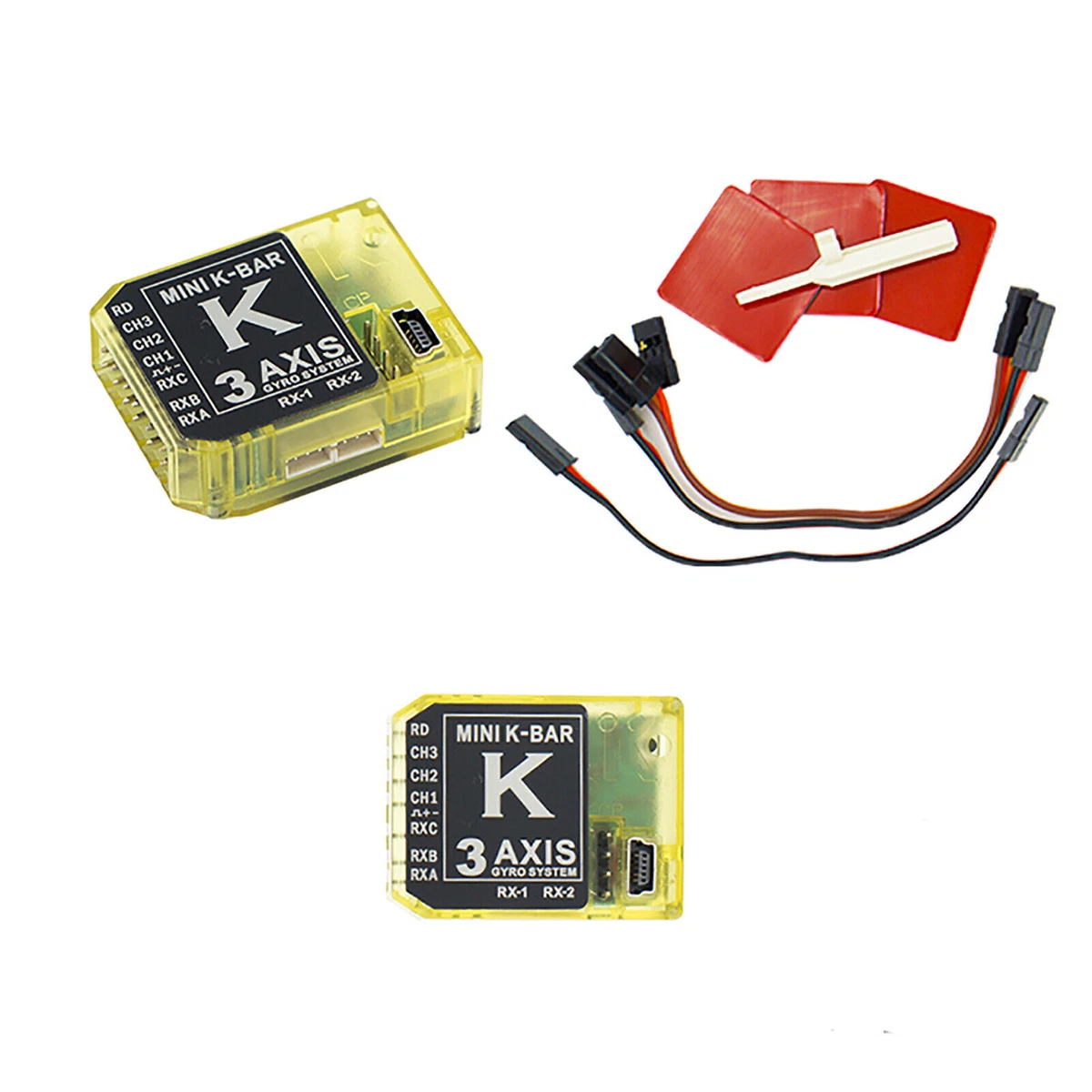 G Axis 3 Axis Gyroscope 3 Axis Aileronless System Parts for Helicopter