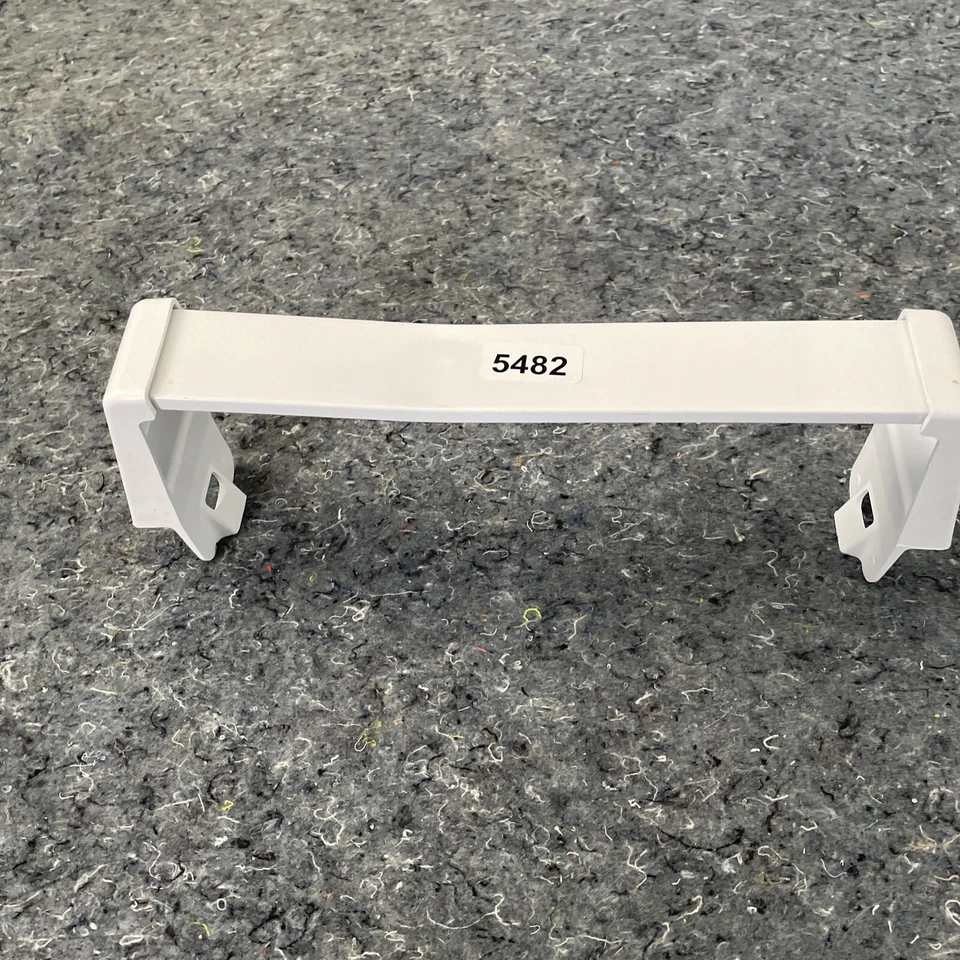 Barra de moldura de puerta de refrigerador Maytag WPW10463614 con tapas WP2195915 Foto 3 de 4