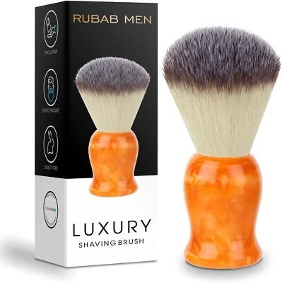 RUBAB MEN Premium Soft Shaving Brush for Men |Experience Luxury