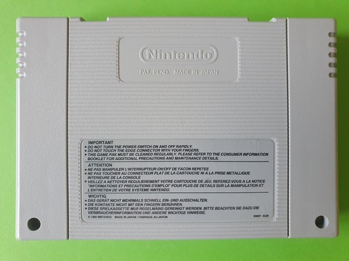TURN AND BURN no-fly-zone / Jeu Super Nintendo UKV Complet + Crystal Box / Sony - Bild 21 von 23