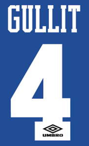 ruud gullit chelsea shirt