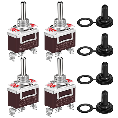 Interruptor A Prueba De Agua IP67 - 12V DC, 20A, Para Exteriores Y Alta Corriente