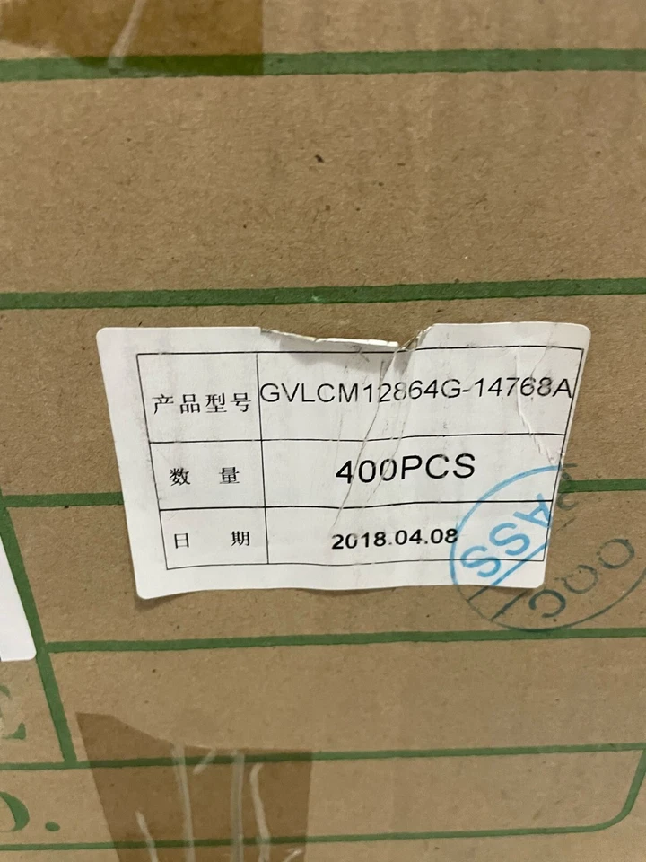 [10 Stück] Monochrom 128X64 LCD TRNS128X64MCSCSTM 28 PIN GVLCM12864G-14768A - Bild 4 von 4