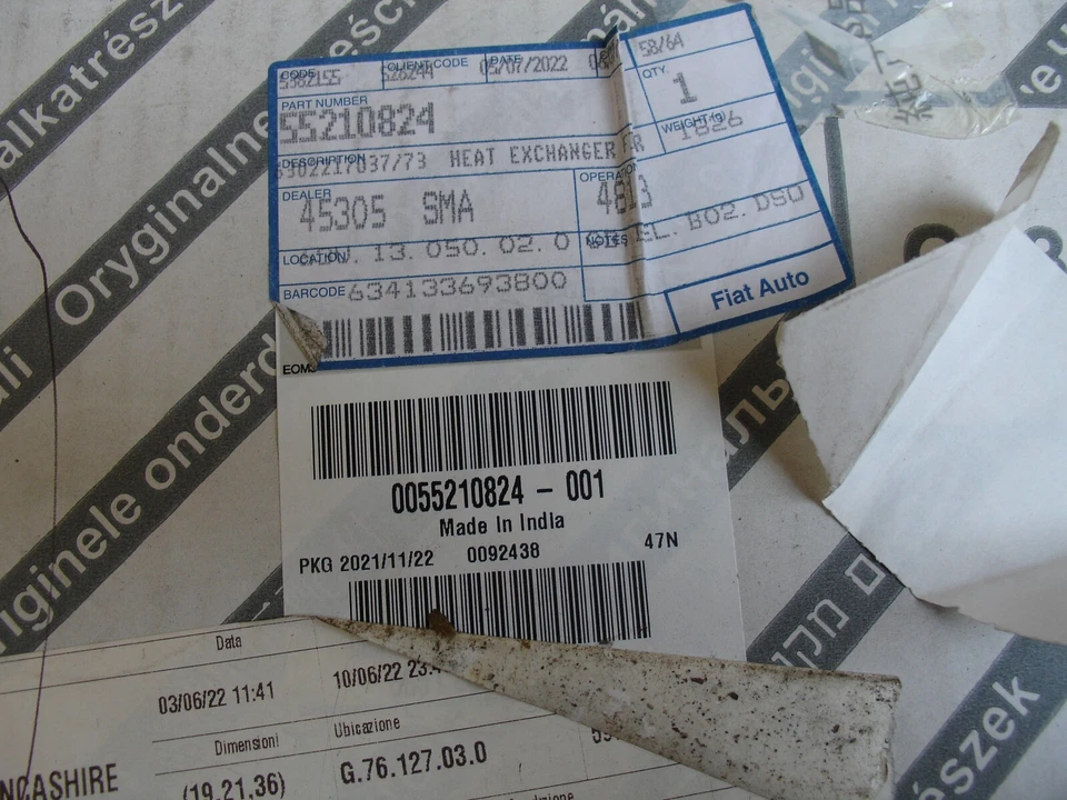 55210824 Oil Cooler for Vauxhall Astra J 1.3 CDTi 2009-2015 - Image 2 of 2