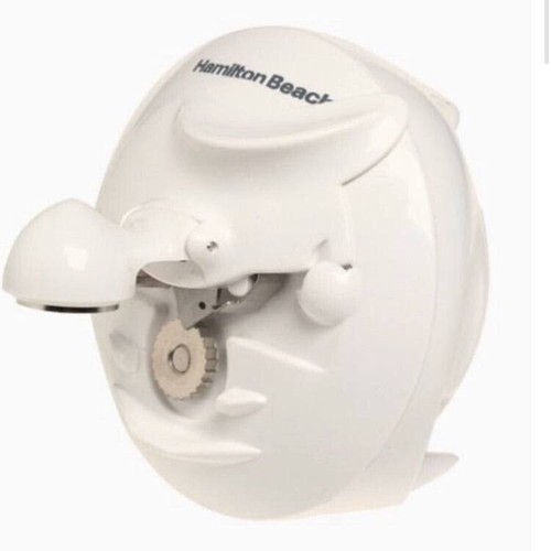 Hamilton Beach Compact Can Opener Cordless Walk N Cut 76500 White