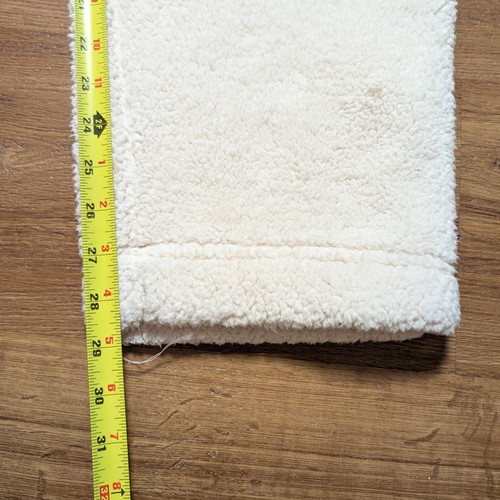 Columbia Fleece Pants XL White Sherpa Outdoors Winter Sweatpants Casual - 第 9/11 張圖片