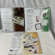 Creative Memories Border Basic Page Protectors Ruled Scrapbook Pages 12x12