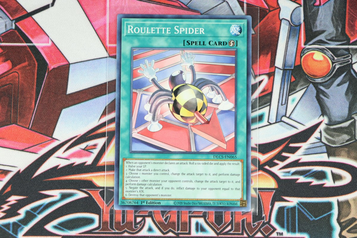 roulette spider yugioh card - DRL2 - Super Rare trading and collectible card game (TCG/CCG) Yu-Gi-Oh Studio 6014 Roulette Spider