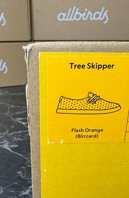 Allbirds Orange Yellow Tree Skippers, Sneakers 10 Allbirds Womens 4500001893 Yellow Tree Skippers Lace Up Size  main image 3