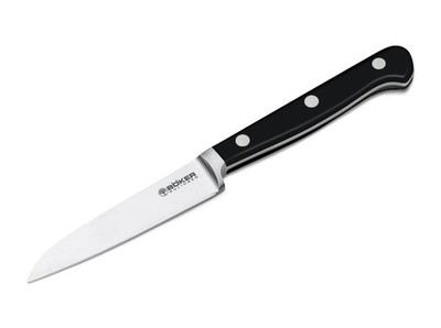 Boker Heritage 3.5'' Paring Knife Flat Cut Forged Stainless Steel Made In Germany