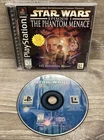 Star Wars Ep 1 Phantom Menace PlayStation 1 Game IOB w/Manual & Reg Tested Works
