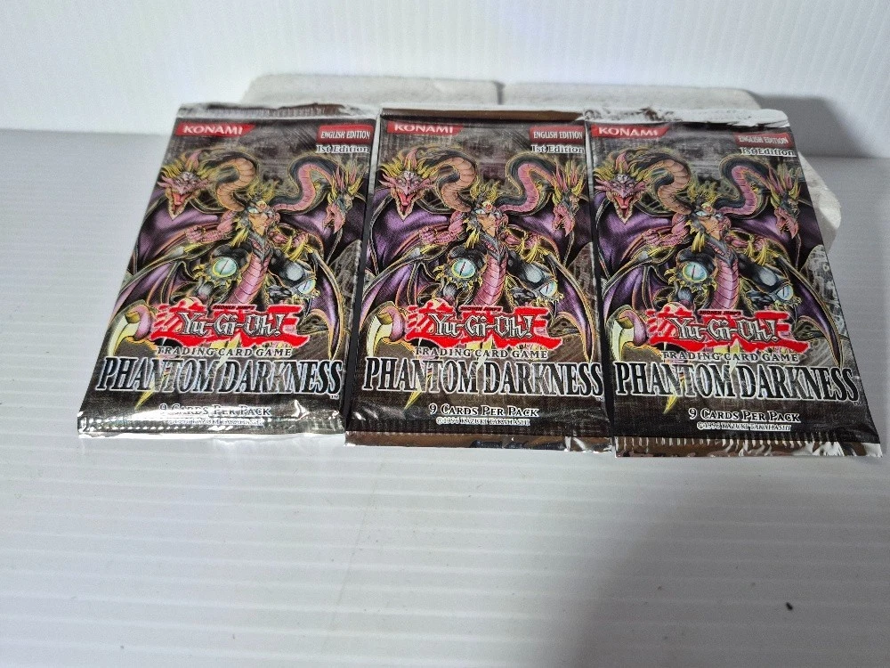 Yu-Gi-Oh! TCG Phantom Darkness Sealed Collectible Card Game Packs